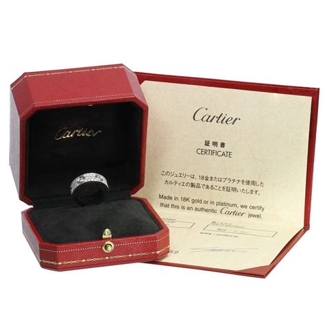 cartier box ring|cartier ring box for sale.